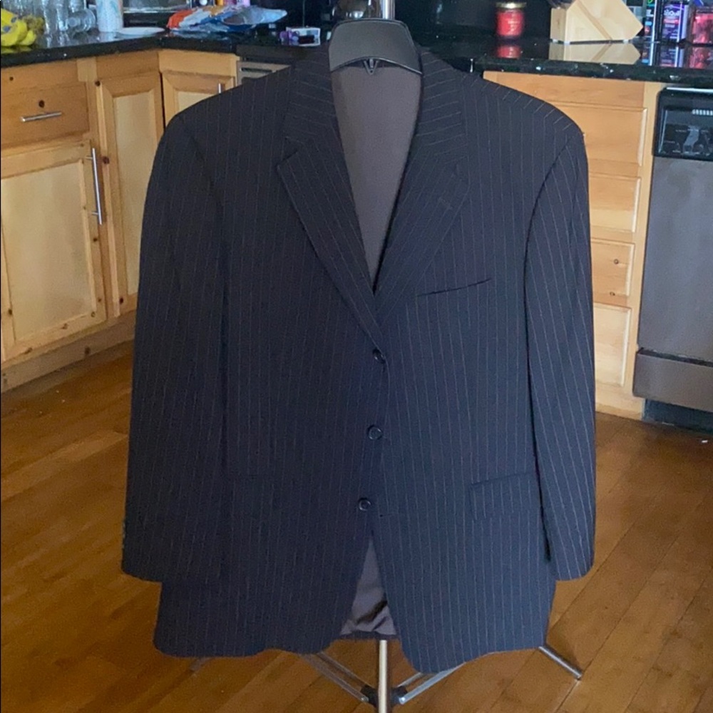 Hugo boss pinstripe suit